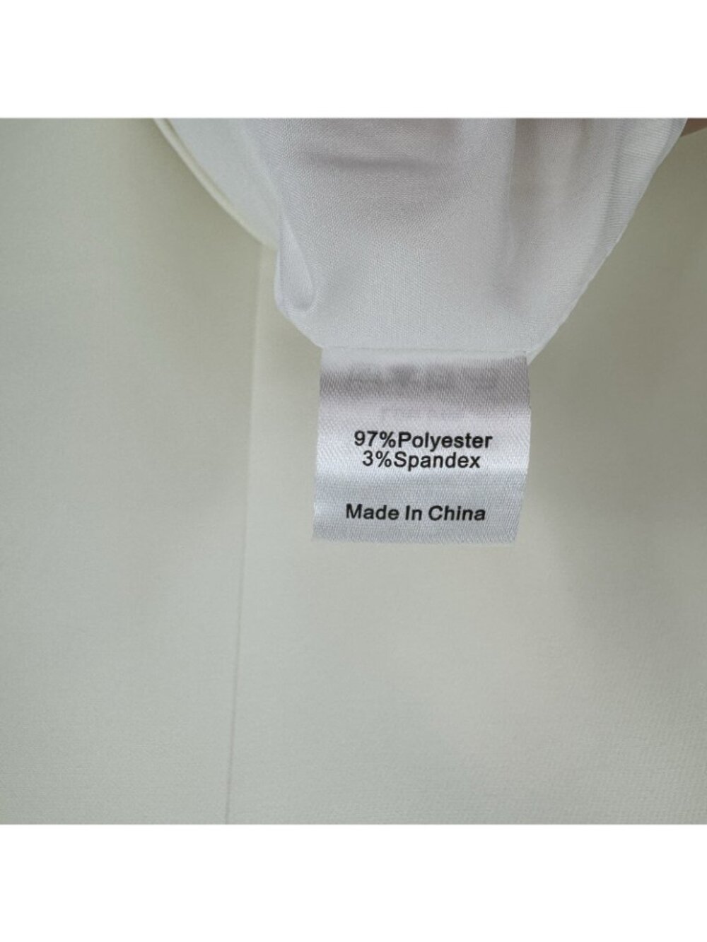 Tuckernuck Ivory Daphne Dress size L Large Ruffle Collar Bow Swing Mini Cocktail - Picture 7 of 8